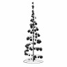 Sapin de Noël à LED avec boules 100 LED blanc chaud 150 cm 