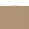 Auvent vertical Taupe 100x360 cm Tissu oxford 