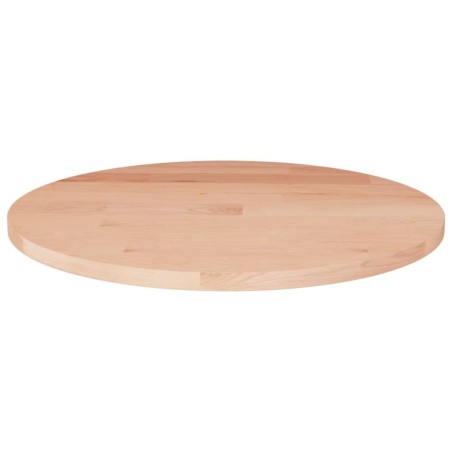 Dessus de table rond Ø30x1,5 cm Bois de chêne massif non traité 