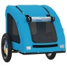 Remorque de vélo pour animaux de compagnie bleu 