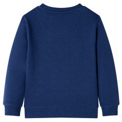 Sweatshirt pour enfants bleu marine 140 