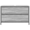 Meuble de salle de bain lavabo tiroirs sonoma gris 90x34,5x60cm 