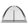 Moustiquaire mongole avec portes 220 maille noir 200x120x130 cm 