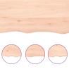 Dessus de table 100x40x(2-4) cm bois de chêne massif non traité 