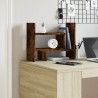 Organisateur de bureau chêne fumé 38,5x17x39 cm bois ingénierie 