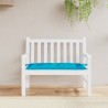 Coussin de banc de jardin bleu clair 100x50x7 cm tissu oxford 
