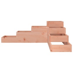 Jardinière 4 niveaux 106x104,5x36 cm bois de douglas massif 