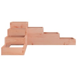 Jardinière 4 niveaux 106x104,5x36 cm bois de douglas massif 