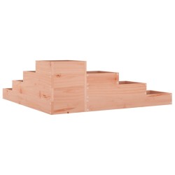 Jardinière 4 niveaux 106x104,5x36 cm bois de douglas massif 
