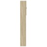 Meuble pour machine à laver chêne sonoma 64x25,5x190 cm 