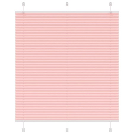 Store plissé rose 120x100 cm largeur du tissu 119,4cm polyester 