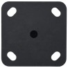 Base de parasol pour mât Ø32/34/38 mm noir mat acier 
