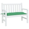 Coussin de banc de jardin vert 100x50x7 cm tissu oxford 