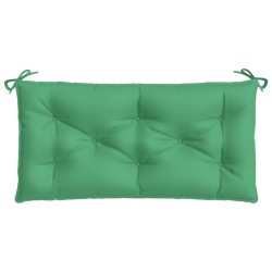 Coussin de banc de jardin vert 100x50x7 cm tissu oxford 