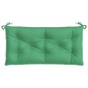 Coussin de banc de jardin vert 100x50x7 cm tissu oxford 