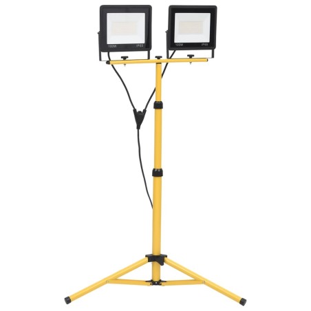 Projecteur à LED avec trépied 2x100 W Blanc froid  