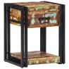 Table de chevet40x35x50 cm en bois massif de récupération 
