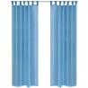 Rideau fin Turquoise 140x245 cm 2 pcs 