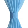 Rideau fin Turquoise 140x245 cm 2 pcs 