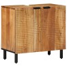 Meuble sous-lavabo62x33x58 cm en bois d'acacia massif 