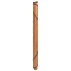 Tapis rond naturel 100 cm bambou 