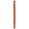 Tapis rond marron 100 cm bambou 