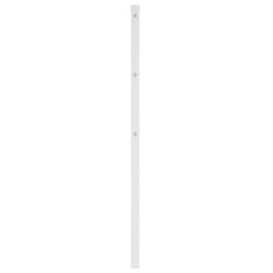 Tête de lit métal blanc 75 cm 