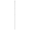 Tête de lit métal blanc 75 cm 