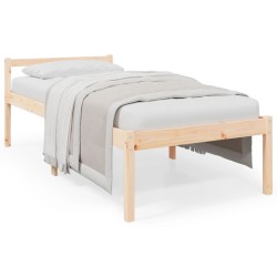 Lit pour personne âgée sans matelas 90x190 cm 