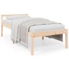 Lit pour personne âgée sans matelas 90x190 cm 