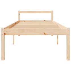 Lit pour personne âgée sans matelas 90x190 cm 