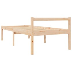 Lit pour personne âgée sans matelas 90x190 cm 