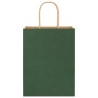 Sacs en papier 50 pcs avec poignées vert 21x11x28 cm 