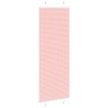 Store plissé rose 80x200 cm largeur du tissu 79,4 cm polyester 