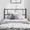 Tête de lit métal noir 100 cm 