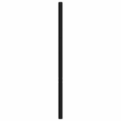 Tête de lit métal noir 100 cm 