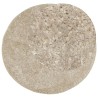 Tapis ISTAN à poils longs aspect brillant beige Ø 200 cm 
