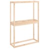 Porte-pneus 120x40x180 cm Bois de pin massif 