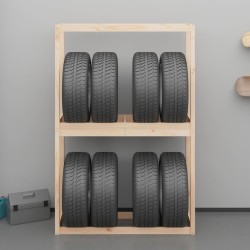 Porte-pneus 120x40x180 cm Bois de pin massif 