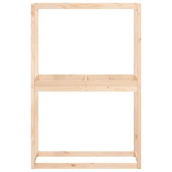 Porte-pneus 120x40x180 cm Bois de pin massif 
