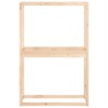 Porte-pneus 120x40x180 cm Bois de pin massif 