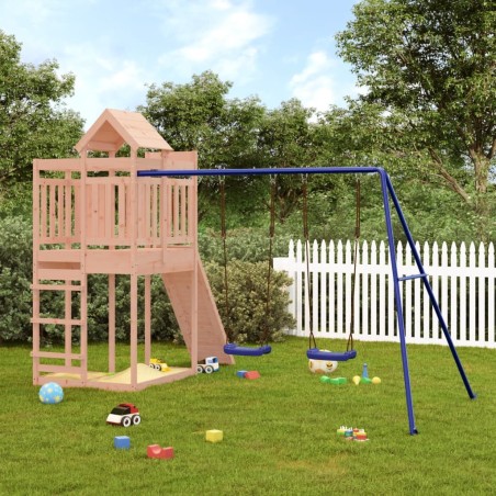 Aire de jeux d'extérieur bois massif de douglas 