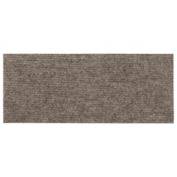 Tapis d'escalier auto-adhésifs 30 pcs crème 60x25 cm 