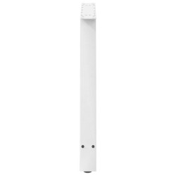 Pieds de table à manger en forme de A 2 pièces Blanc 90 x (72-73) cm Acier 