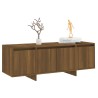 Meuble TV Chêne marron 120x30x40,5 cm Bois d'ingénierie 