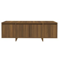 Meuble TV Chêne marron 120x30x40,5 cm Bois d'ingénierie 