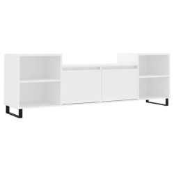 Meuble TV Blanc 160x35x55 cm Bois d'ingénierie 