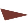 Panneaux muraux 12pcs Rouge bordeaux 30x30 cm Similicuir 0,54m² 