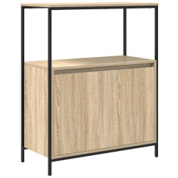 Meuble de salle de bain et étagères chêne sonoma 76,5x35x95 cm 