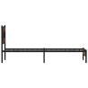 Cadre de lit sans matelas avec tête de lit 107x203 cm 